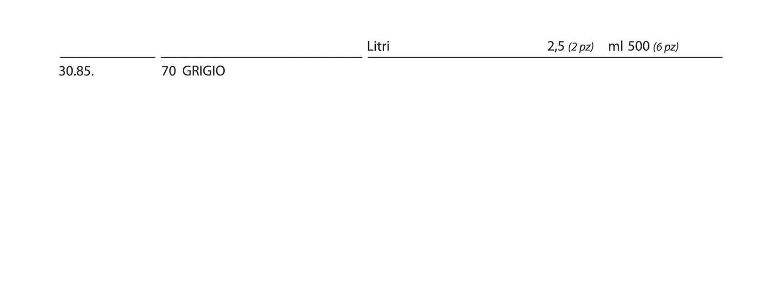 Formati disponibili di ULTRAMAR